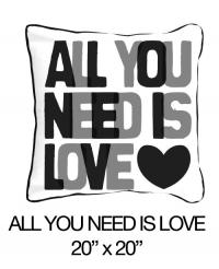 All You Need Is Love Black/Grey